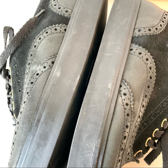 COLE HAAN Leather/Suede Wing Tip Oxfords—SZ. 9.5 - Picture 10 of 13